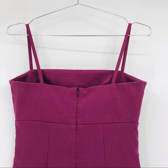 Purple Sleeveless Bodycon Mini Dress - Picture 5 of 6